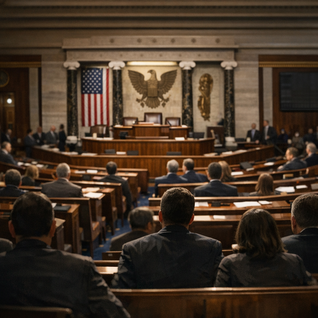 Interior view of the House of Representatives
