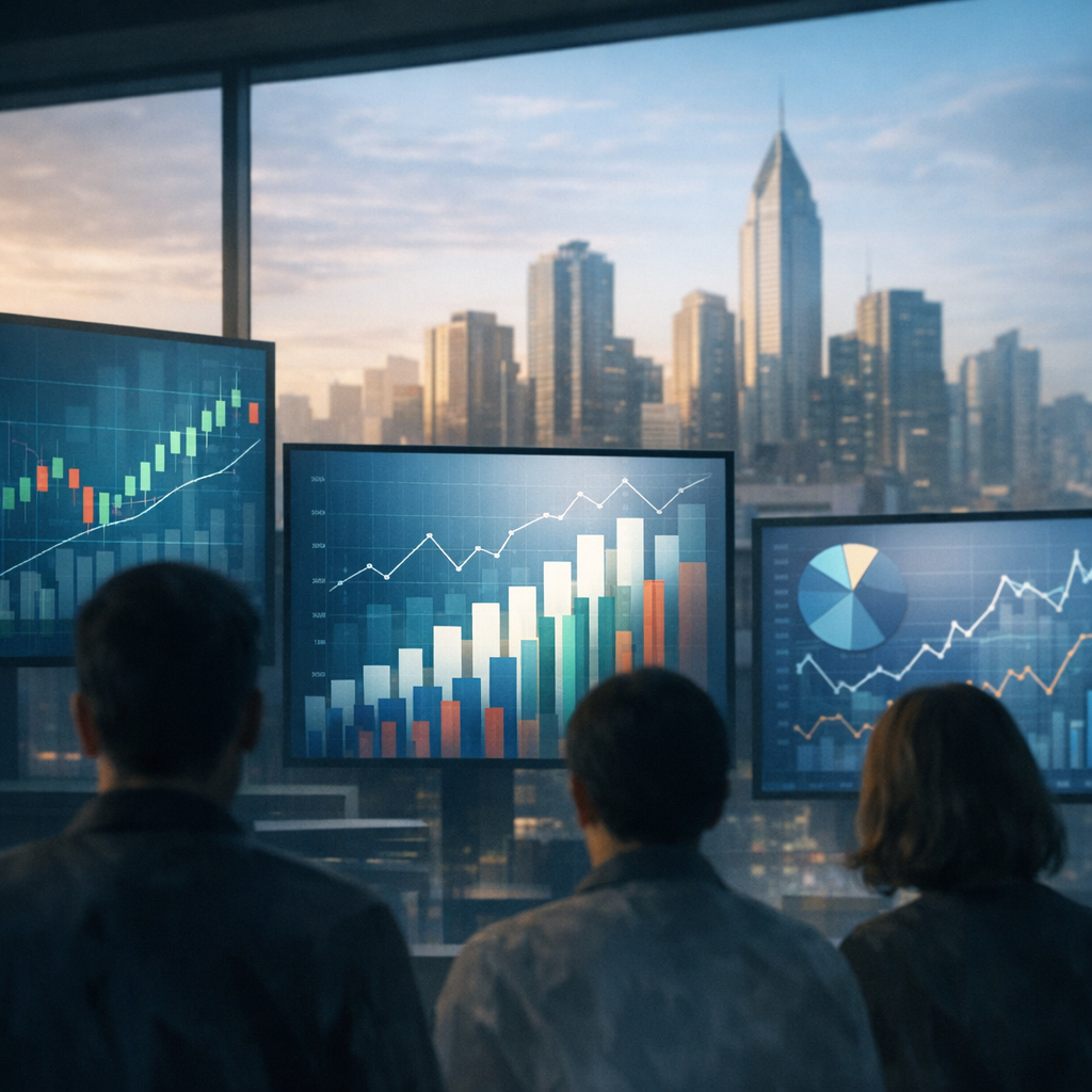 close-up of bond trading